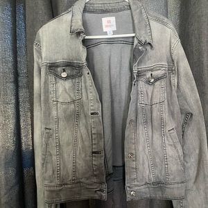 Grey jean jacket